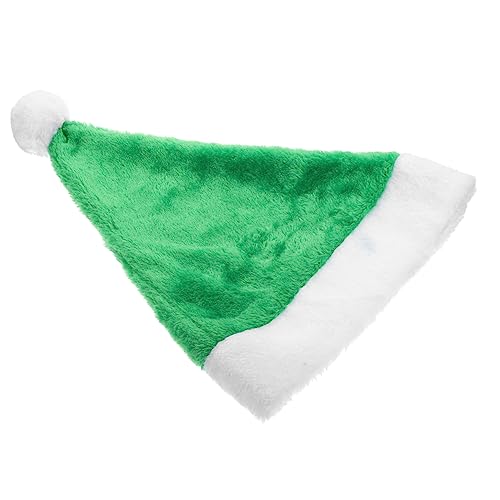 PAMINGONO Plüsch-weihnachtsmütze Weihnachtskegelkappe Weihnachtshalsbänder Für Katzen Silberne Weihnachtsmützen Weihnachtsmütze Aufleuchten Weihnachtsmann Weihnachtsfeier Kurzer Plüsch Green PAMINGONO Plüsch-weihnachtsmütze Weihnachtskegelkappe Weihnachtshalsbänder Für Katzen Silberne Weihnachtsmützen Weihnachtsmütze Aufleuchten Weihnachtsmann Weihnachtsfeier Kurzer Plüsch Green von PAMINGONO