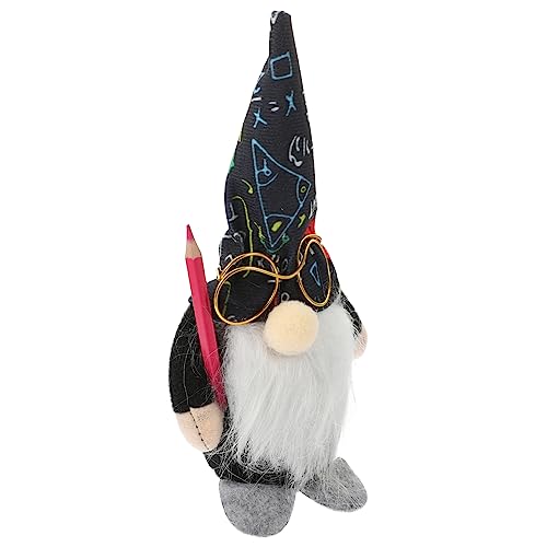 PAMINGONO Schwarzer Hut Kleidung Gnom Puppe Dekofigur für Büro und Zuhause Kreative Handgefertigte Deko ohne Gesicht Niedliche Stoffpuppe als Glücksbringer und Tischornament PAMINGONO Schwarzer Hut Kleidung Gnom Puppe Dekofigur für Büro und Zuhause Kreative Handgefertigte Deko ohne Gesicht Niedliche Stoffpuppe als Glücksbringer und Tischornament von PAMINGONO