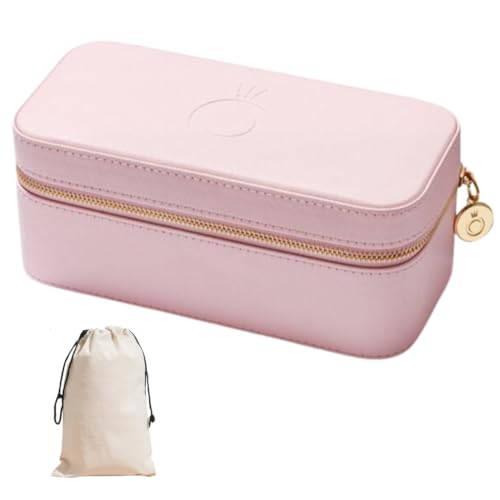 PANDORA Schmuckkästchen für Damen, originelle Schmuckschatulle für Damen und Mädchen, für Reisen, Rosa, 200 x 101 x 85 mm. Baumwollsack (A008_Sack) von PANDORA