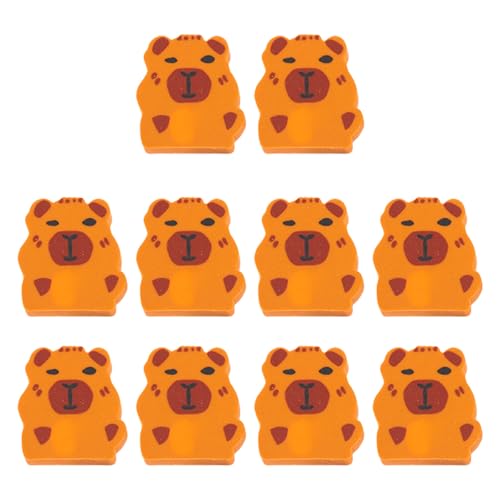 10 x Cartoon-Radiergummi, weich, ästhetischer Radiergummi, schöne Tier-Radiergummi, Blei 10 x Cartoon-Radiergummi, weich, ästhetischer Radiergummi, schöne Tier-Radiergummi, Blei von PANGBOER