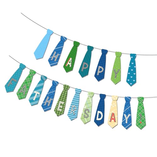 PANGBOER Banner mit Aufschrift "Happy Father's Day", für drinnen und draußen, stilvolle Party-Dekoration von PANGBOER