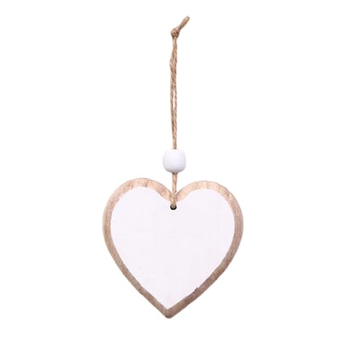 PANGBOER Holzanhänger in Herzform, dekoratives hängendes Ornament für Hochzeit, Valentinstag, Wohnzimmer und Outdoor-Dekoration PANGBOER Holzanhänger in Herzform, dekoratives hängendes Ornament für Hochzeit, Valentinstag, Wohnzimmer und Outdoor-Dekoration von PANGBOER