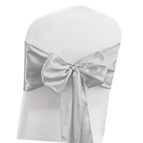 PANGBOER Polyester-Satin-Stuhl-Schärpen, Schleifen für Hochzeit, Bankett, Dekoration, elegantes Stretchband, Schleifen, Krawatte, Stuhlrücken-Dekorationen PANGBOER Polyester-Satin-Stuhl-Schärpen, Schleifen für Hochzeit, Bankett, Dekoration, elegantes Stretchband, Schleifen, Krawatte, Stuhlrücken-Dekorationen von PANGBOER