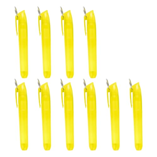 Set mit 10 bunten Textmarkern mit Metallringen, schnell trocknender Marker, Textmarker für Tagebücher Set mit 10 bunten Textmarkern mit Metallringen, schnell trocknender Marker, Textmarker für Tagebücher von PANGBOER
