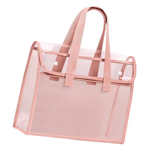 Transparente PVC-Dokumententasche, doppellagig, Dokumenten-Organizer, große Kapazität, Handbuchtasche für Büro, Schule, Reisen, Aktenordner Transparente PVC-Dokumententasche, doppellagig, Dokumenten-Organizer, große Kapazität, Handbuchtasche für Büro, Schule, Reisen, Aktenordner von PANGBOER