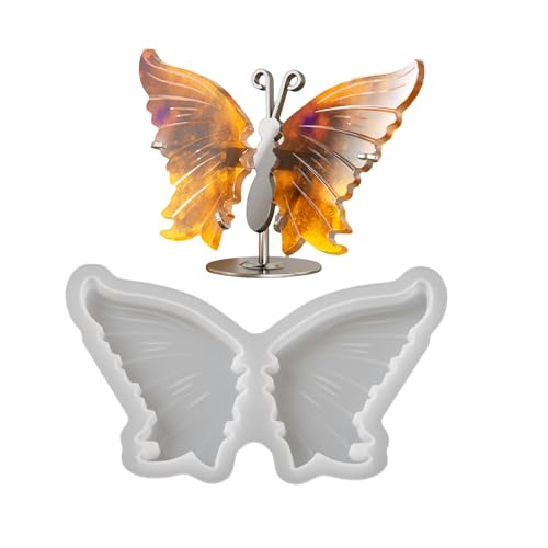 Wiederverwendbare Schmetterlings-Silikonharz-Form, stabile Schmetterlingsflügel, Epoxidharz, Kunst und Zubehör, Anfänger von PANGBOER