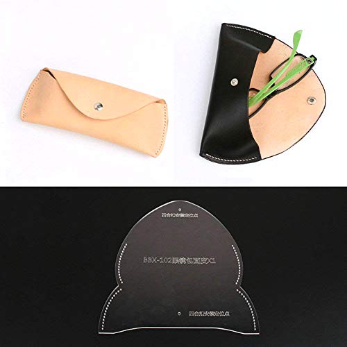 PANINA 1 DIY Lederwaren Sonnenbrille Tasche Brillenetui Acryl Schablone PANINA 1 DIY Lederwaren Sonnenbrille Tasche Brillenetui Acryl Schablone von PANINA