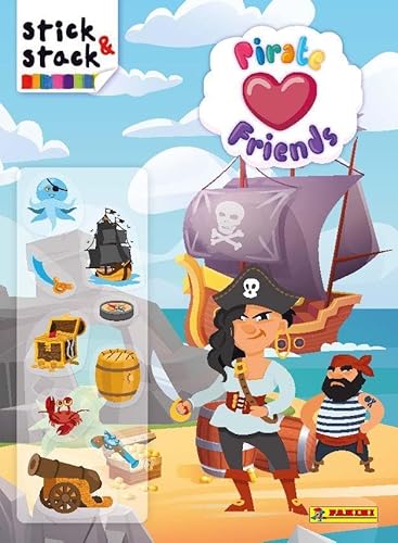 PANINI INFANTIL Pirate Friends 270 Stück Dekorative Ausschneidefigur aus Pappe in Schwarz, Rot, Weiß PANINI INFANTIL Pirate Friends 270 Stück Dekorative Ausschneidefigur aus Pappe in Schwarz, Rot, Weiß von PANINI INFANTIL