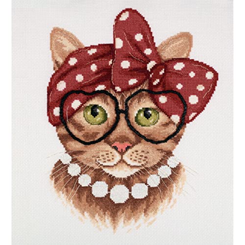 PANNA Kreuzstich Set Glamouröse Lucy, Zählmuster, 21x27cm PANNA Kreuzstich Set Glamouröse Lucy, Zählmuster, 21x27cm von PANNA