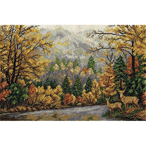 PANNA PS-1763 Gobelin Stickset, Mehrfarbig, 35x23cm von PANNA