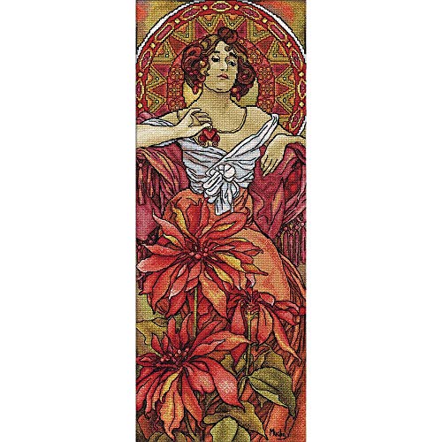 PANNA Stickset für Kreuzstich, mehrfarbig, 21,5 x 56 cm von PANNA