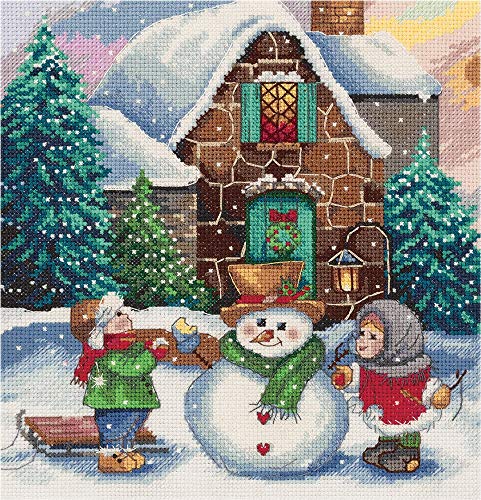 PANNA ZM-7086 Kreuzstichset, Mehrfarbig, 19x20cm von PANNA