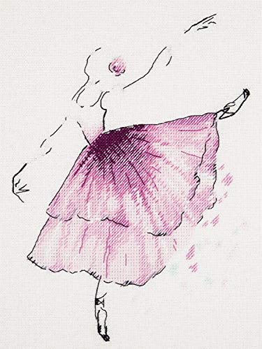 Panna Kreuzstichset "Ballerina. Anemone" 20x23cm, Zählmuster Panna Kreuzstichset "Ballerina. Anemone" 20x23cm, Zählmuster von PANNA