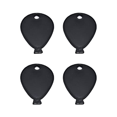Ballonform Bunte Helium Ballon Gewichte Ballon Gewichte Kunststoff Ballon 10 Stück Gewichte für Luftballons Geburtstag Hochzeit Party Dekorationen Zubehör (schwarz) von PANNU DESIGN.CO.UK Celebrate Everyday