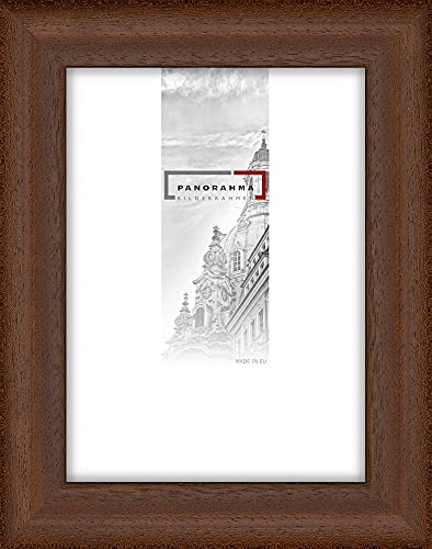 Holz-Bilderrahmen Parma, Bildformat: 29,7 x 42 cm (DIN A3), Wenge, Echtglas von PANORAHMA BILDERRAHMEN