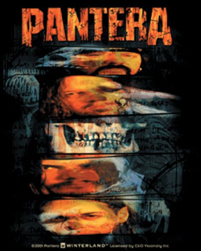 Licenses Products Pantera Faces Sticker von C&D Visionary