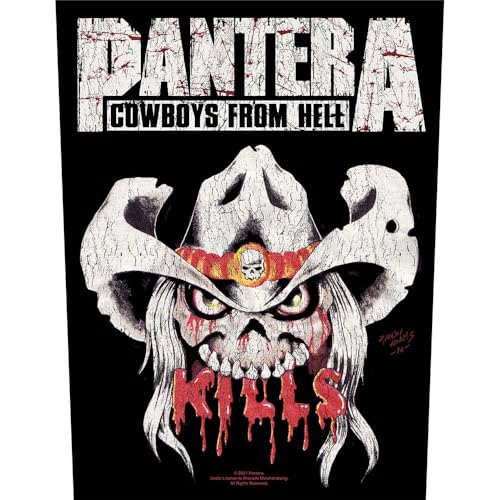 Pantera - Kills Backpatch Rückenaufnäher Pantera - Kills Backpatch Rückenaufnäher von PANTERA