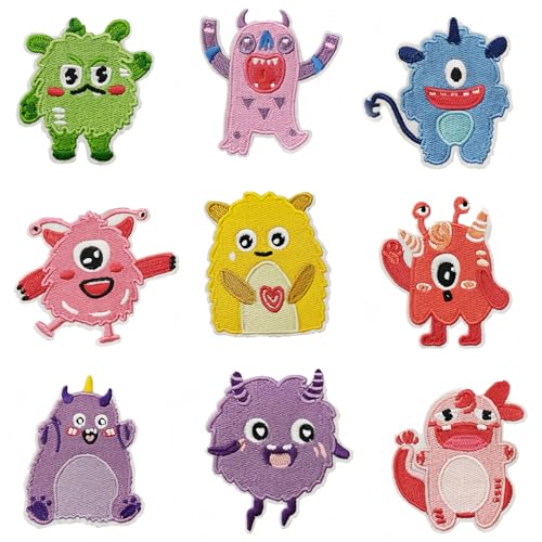 9 Stück BüGelflicken Kinder Kleines Monster Flicken Zum AufbüGeln Tshirt BüGelbilder StickaufnäHer BüGelflicken Kinder Knie Zum Abdecken Von Rissen Oder LöChern 9 Stück BüGelflicken Kinder Kleines Monster Flicken Zum AufbüGeln Tshirt BüGelbilder StickaufnäHer BüGelflicken Kinder Knie Zum Abdecken Von Rissen Oder LöChern von PANYI