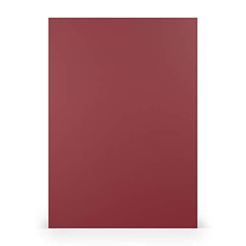 PAPERADO 25x Tonpapier DIN A4 - Rosso gerippt Dunkel-Rot 160 g/m² Papierbögen - Bastelpapier in 29,7 x 21 cm Malen, Basteln & Drucken PAPERADO 25x Tonpapier DIN A4 - Rosso gerippt Dunkel-Rot 160 g/m² Papierbögen - Bastelpapier in 29,7 x 21 cm Malen, Basteln & Drucken von PAPERADO