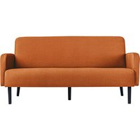 meet powered by PAPERFLOW 3-Sitzer Sofa LISBOA braun schwarz Stoff von meet powered by PAPERFLOW