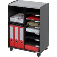 PAPERFLOW Bürowagen schwarz 51,4 x 33,0 x 72,0 cm PAPERFLOW Bürowagen schwarz 51,4 x 33,0 x 72,0 cm von PAPERFLOW