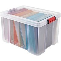 PAPERFLOW CLIP`N STORE Aufbewahrungsbox 45,0 l transparent 50,0 x 39,0 x 32,5 cm, 1 St. von PAPERFLOW