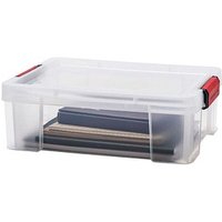 PAPERFLOW CLIP`N STORE Aufbewahrungsbox 9,0 l transparent 38,0 x 29,0 x 13,1 cm, 1 St. von PAPERFLOW