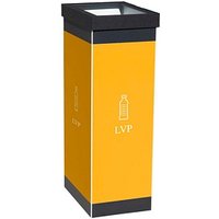 PAPERFLOW Mülleimer 60,0 l gelb, 1 St. von PAPERFLOW