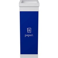 PAPERFLOW Mülltrenner 60,0 l weiß, blau PAPERFLOW Mülltrenner 60,0 l weiß, blau von PAPERFLOW