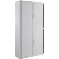 PAPERFLOW easyOffice Rollladenschrank weiß ohne Fachböden 110,0 x 41,5 x 204,0 cm PAPERFLOW easyOffice Rollladenschrank weiß ohne Fachböden 110,0 x 41,5 x 204,0 cm von PAPERFLOW