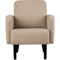 meet powered by PAPERFLOW Sessel LISBOA elfenbein schwarz Stoff 71,0 x 81,5 x 83,0 cm, 1 St. von meet powered by PAPERFLOW