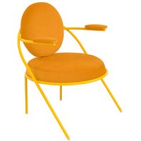 meet powered by PAPERFLOW Sessel SATURNE safran Kunstleder 70,0 x 73,0 x 88,0 cm, 1 St. von meet powered by PAPERFLOW