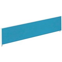 PAPERFLOW Tischtrennwand, blau 120,0 x 33,0 cm von PAPERFLOW