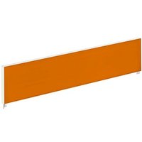 PAPERFLOW Tischtrennwand, orange 160,0 x 33,0 cm von PAPERFLOW