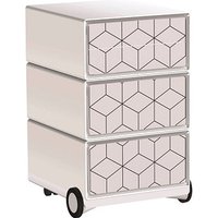 PAPERFLOW easyBox Black & White Rollcontainer weiß, schwarz 4 Auszüge 39,0 x 43,6 x 64,2 cm PAPERFLOW easyBox Black & White Rollcontainer weiß, schwarz 4 Auszüge 39,0 x 43,6 x 64,2 cm von PAPERFLOW
