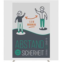 PAPERFLOW Trennwand easyScreen, Abstand-Sicherheit weiß 160,0 x 174,0 cm PAPERFLOW Trennwand easyScreen, Abstand-Sicherheit weiß 160,0 x 174,0 cm von PAPERFLOW