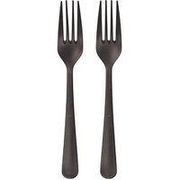 PAPSTAR Mehrweg-Gabeln, Kunststoff schwarz, 10 St. PAPSTAR Mehrweg-Gabeln, Kunststoff schwarz, 10 St. von PAPSTAR