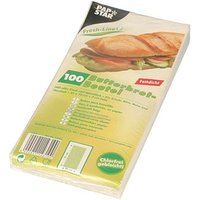 100 PAPSTAR Butterbrottüten von PAPSTAR