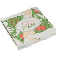 100 PAPSTAR Pizzakartons pure 20,0 x 20,0 cm von PAPSTAR