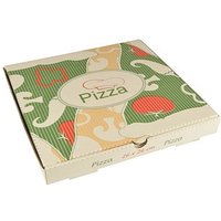 100 PAPSTAR Pizzakartons pure 26,0 x 3,0 cm von PAPSTAR