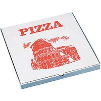 100 STARPAK Pizzakartons 26,0 x 26,0 cm von STARPAK