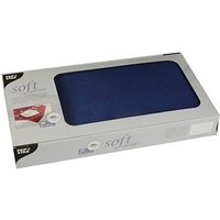 20 STARPAK Tischdecken soft selection dunkelblau 80,0 x 80,0 cm von STARPAK