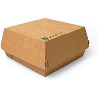 25 PAPSTAR Burger-Boxen 17,0 x 17,0 cm von PAPSTAR