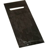 30 PAPSTAR Bestecktaschen schwarz 8,5 x 20,0 cm von PAPSTAR