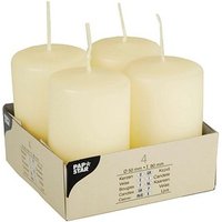4 STARPAK Stumpenkerzen elfenbein 4 STARPAK Stumpenkerzen elfenbein von STARPAK