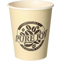 50 PAPSTAR Einweg-Kaffeebecher PURE JOY 0,2 l von PAPSTAR