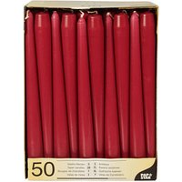 50 PAPSTAR Kerzen bordeaux 50 PAPSTAR Kerzen bordeaux von PAPSTAR
