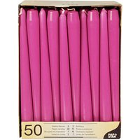 50 PAPSTAR Kerzen fuchsia von PAPSTAR