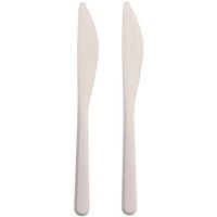 circulware RESBONSIBLES Mehrweg-Messer, Kunststoff weiß, 50 St. von circulware RESBONSIBLES
