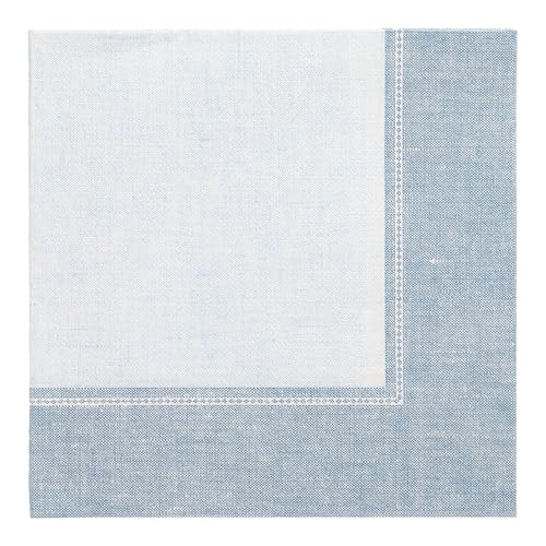 50 Servietten "ROYAL Collection" 1/4-Falz 40 cm x 40 cm arktikblau "Linum" 50 Servietten "ROYAL Collection" 1/4-Falz 40 cm x 40 cm arktikblau "Linum" von PAPSTAR